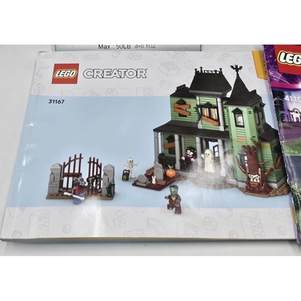 LEGO Disney Creator Friends Haunted House Train American Girl New‎ & Used 8+lbs